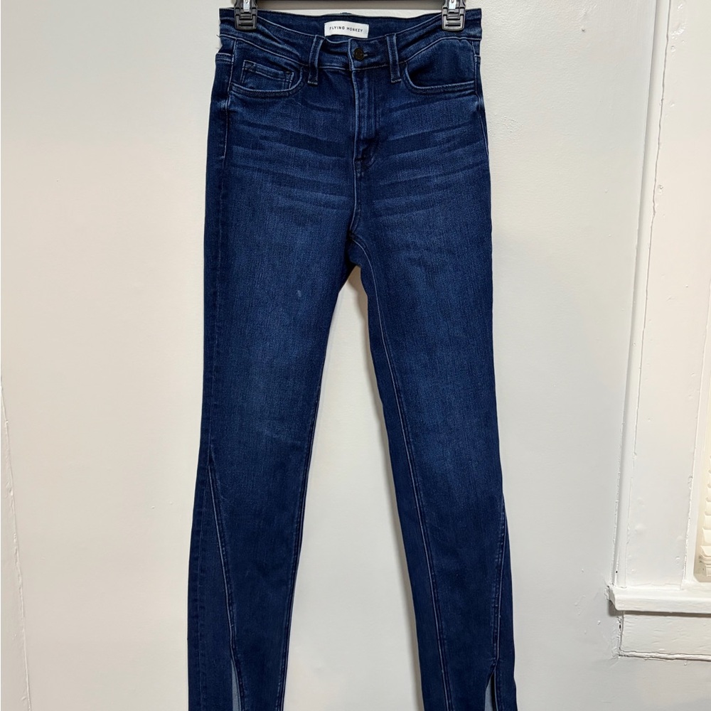 Flying Monkey Deep Indigo Women's Skinny Jeans